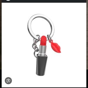 Red Lipstick Keychain - NWT